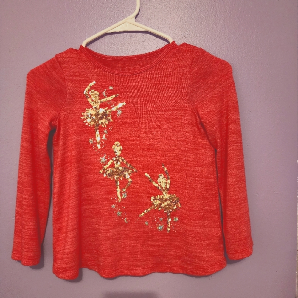 Pink squins dancer top